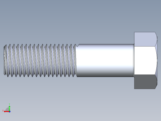 UNC 六角螺栓-Hex Bolt 1.000-8 x 4后视缩略图