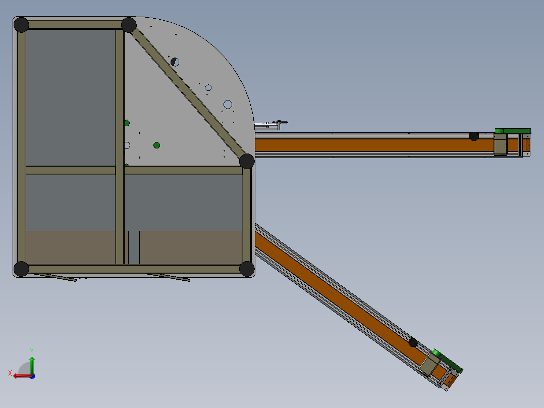 眼镜盒装配机后视图