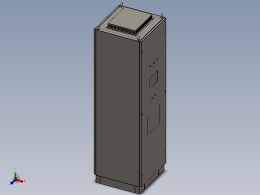 仿威图柜左右不可拆