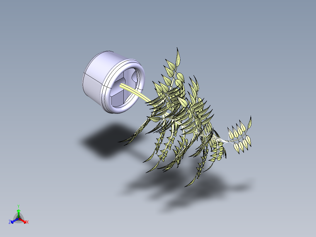 植物正等轴测图