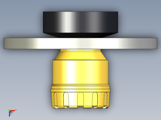 超声波设备-TRANSMITTER-RANGE-15m-49.2ft-PP-BODY-4-20-mA-2-WIRE-ANSI-Flange-5in俯视缩略图