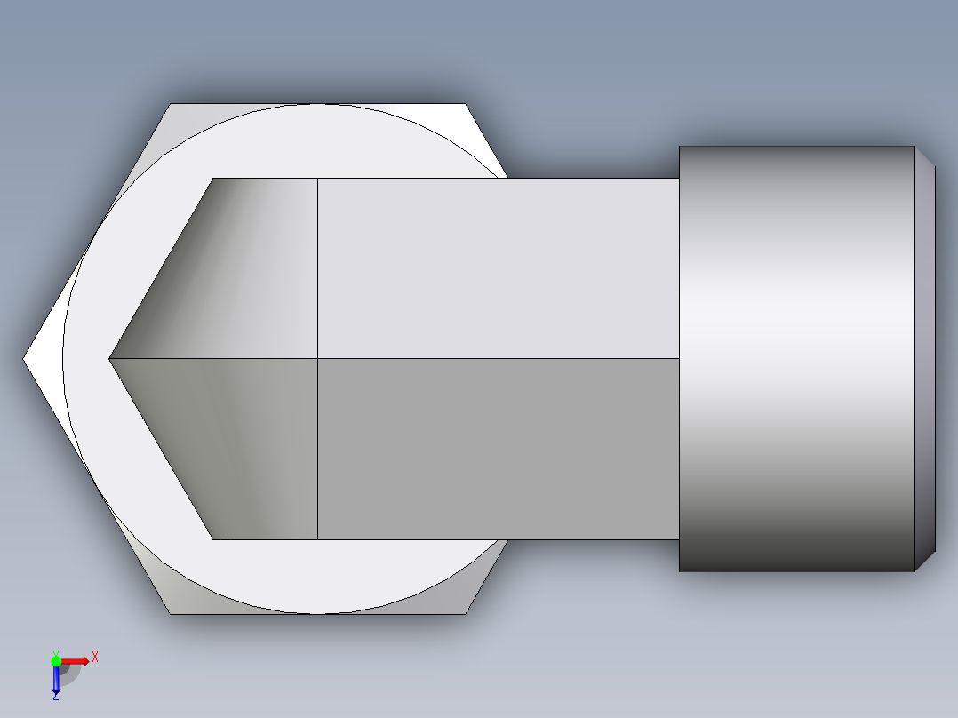 卡套式工业通用硬管接头EO_Assembled_adjustable_standpipe_elbow_EVW12SROMD71俯视图