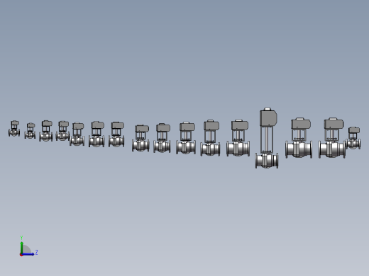 电动三通球阀换向球阀16款左视缩略图