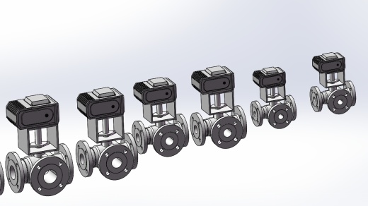 电动三通球阀换向球阀16款缩略图