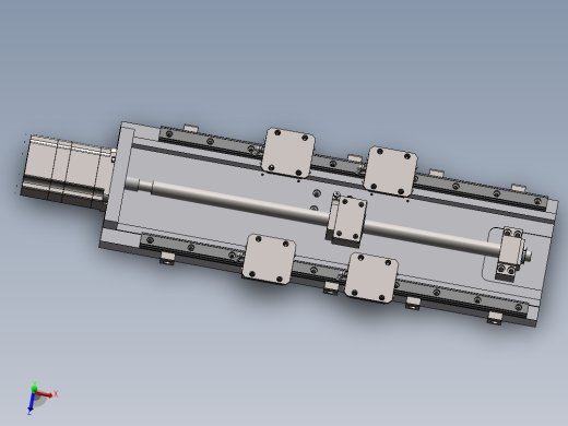 十字滑台模型SW三维图=1053583==35