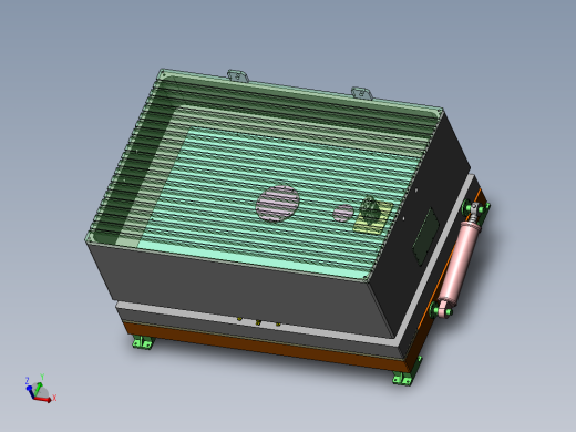 Q414-磨抛机送料机构设计【三维SolidWorks】