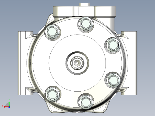 空调压缩机--stp后视缩略图