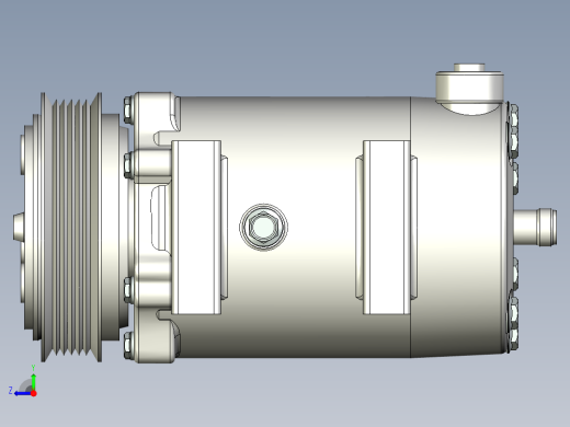 空调压缩机--stp右视缩略图