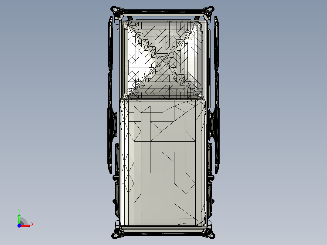 医院医护床MAB6前视图