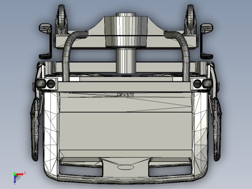 医院医护床MAB6俯视缩略图