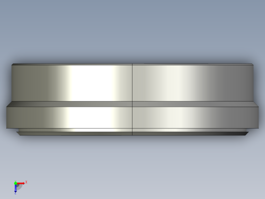 卡套式工业通用硬管接头24_tu-s俯视缩略图