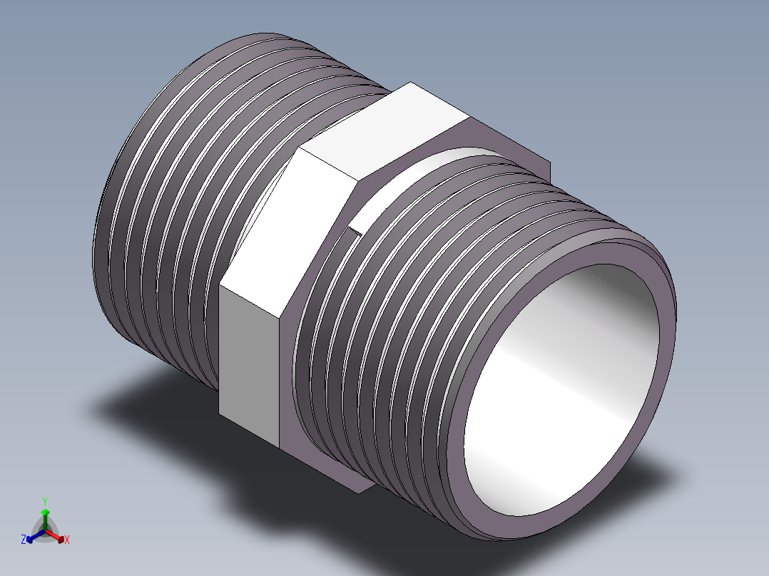对丝-六角等径 DN25