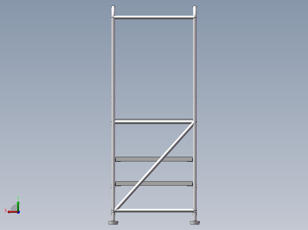 移动平台770后视图