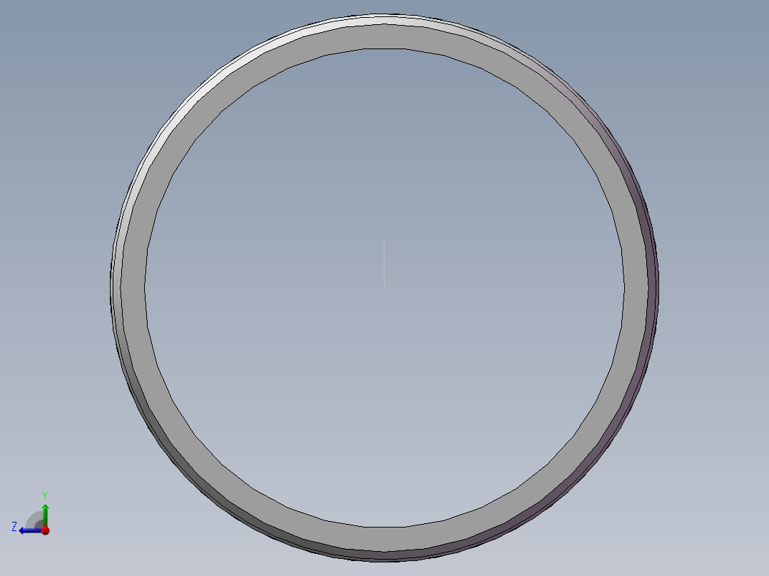 水管接头-直通 DN65右视图