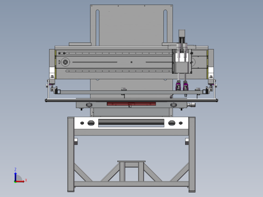 平面丝印设备（sw18可编辑+工程图）