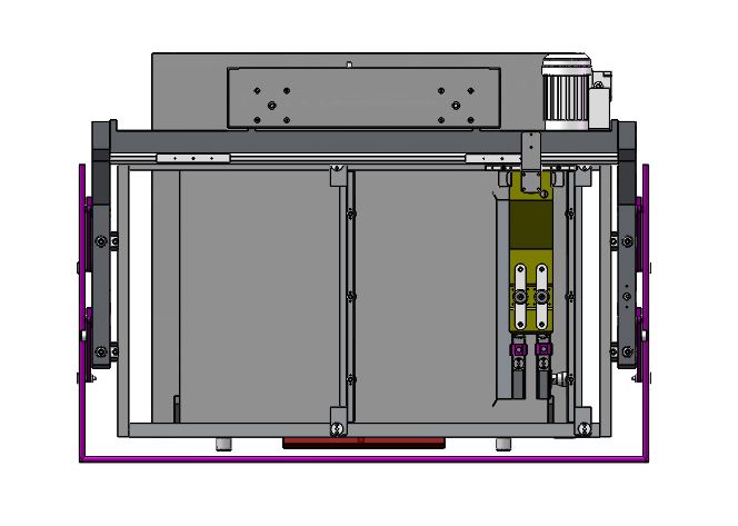 平面丝印设备（sw18可编辑+工程图）