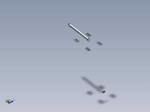吸塑拖盘自动供料sw18可编辑主视缩略图