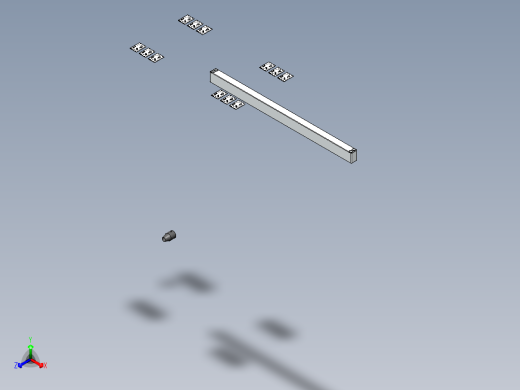吸塑拖盘自动供料sw18可编辑正等轴测缩略图