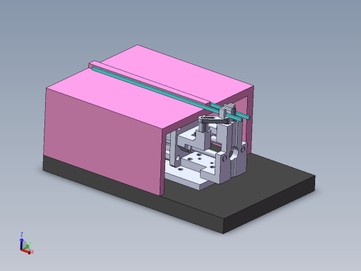 气缸推动的90度折弯机