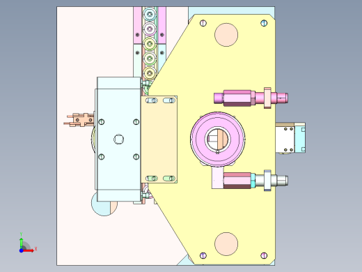 WT-570 小型家电线路板自动插针机前视缩略图