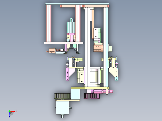 WT-570 小型家电线路板自动插针机俯视缩略图