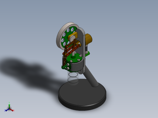 立式螺旋发动机