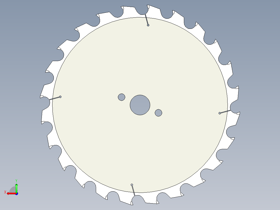 A0003092-锯片（木材切割机）后视图