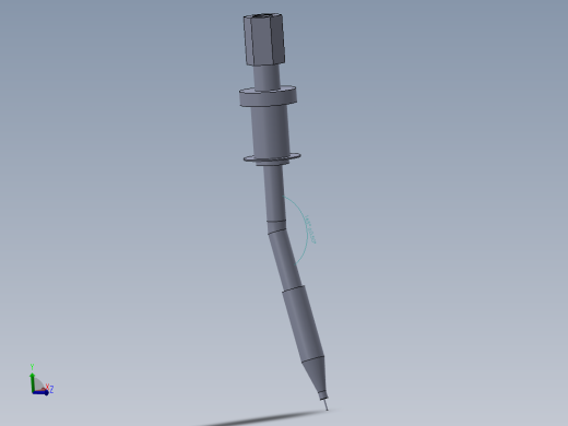 机械零件3D模型实践。