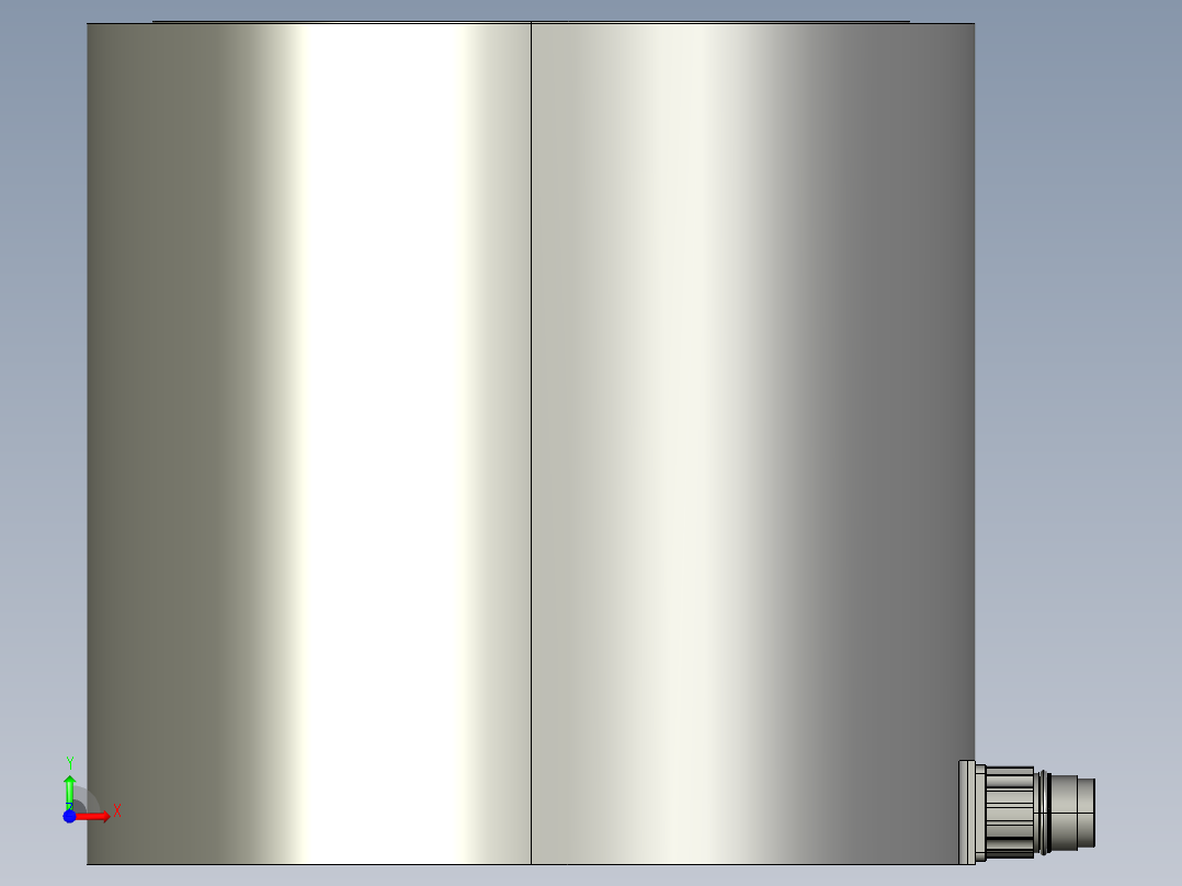 上银马达TMS38前视图