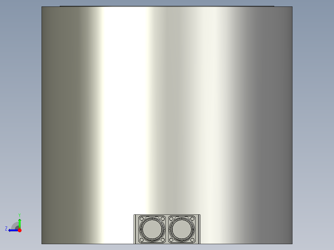 上银马达TMS38右视图