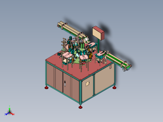 圆柱锂电池集流片自动焊接机