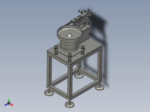 螺母镶嵌机用上料排序装置