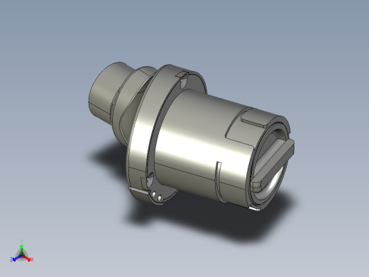 联轴器正等轴测缩略图