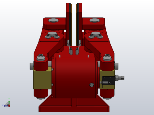 SBD-D安全制动器_SBD240-D-800×20ⅠRL.WL.CL左视缩略图