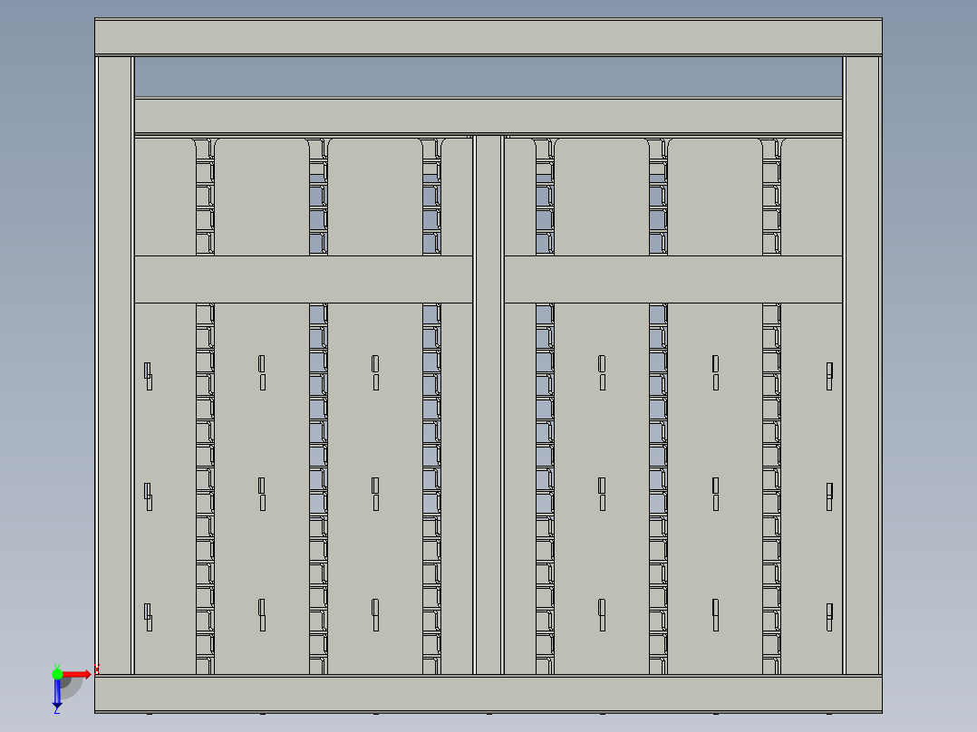 HT自动自动封头料车TREWQ俯视图