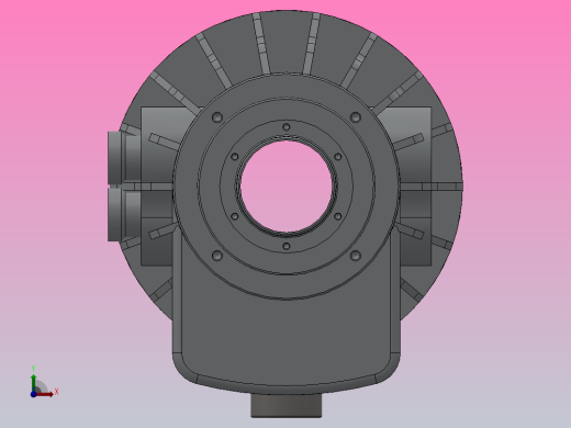 TH中空回转油压缸[TH-852]前视缩略图