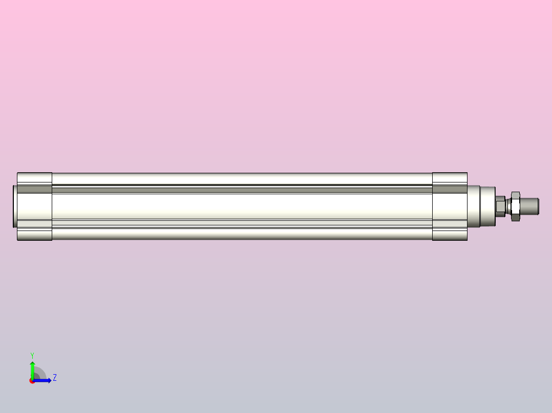 FESTO气缸DSBC-50-320-PPSA-N3---_0_左视图