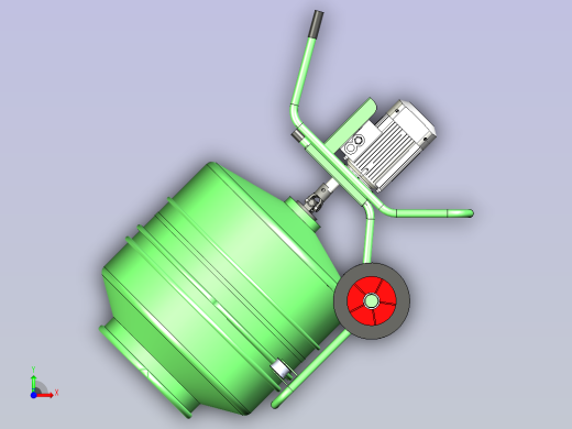 混凝土搅拌机前视缩略图