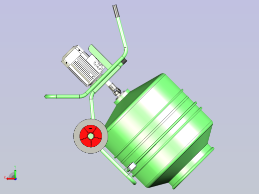 混凝土搅拌机后视缩略图