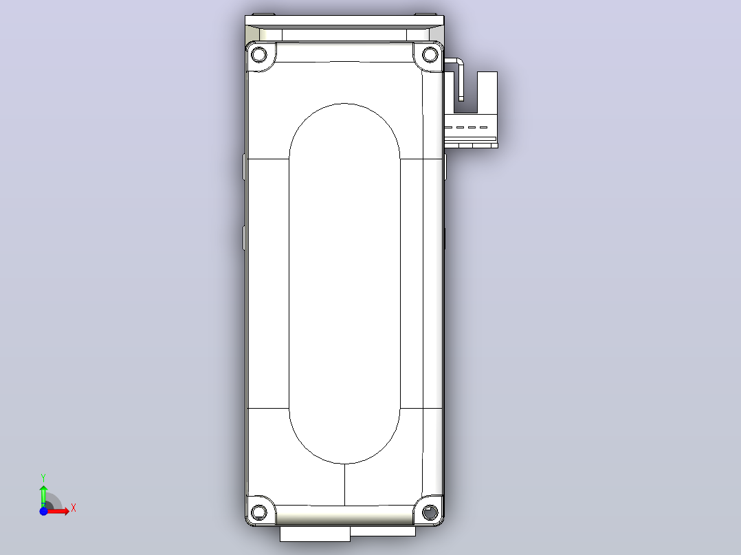滚珠丝杠直线轴内置导轨TPA-GCR-40-1210C-L400-MP-M10-N3前视图