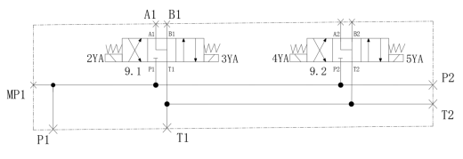 卧式单面多轴钻孔组合机床（F=30KN）（CAD+说明书）缩略图