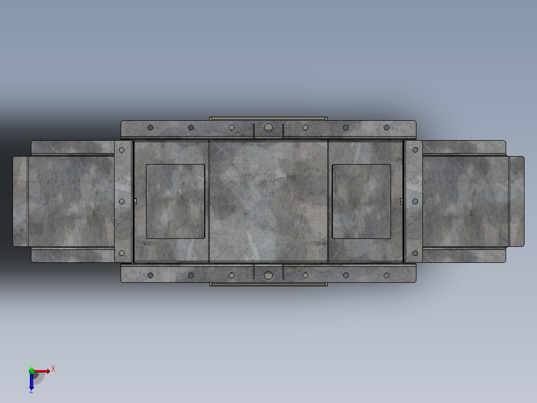 斗式提升机启动部分（5米）俯视图