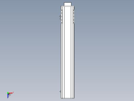 MTH14标准螺杆滑台[MTH14-L#-700-BM-P20-C3]俯视缩略图