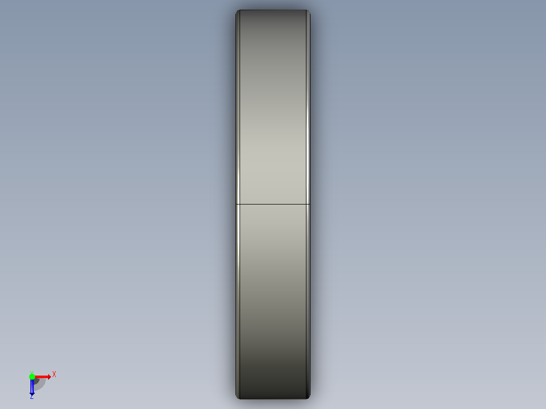 SKF自调心球轴承ball_bearing_1222_k_0俯视图
