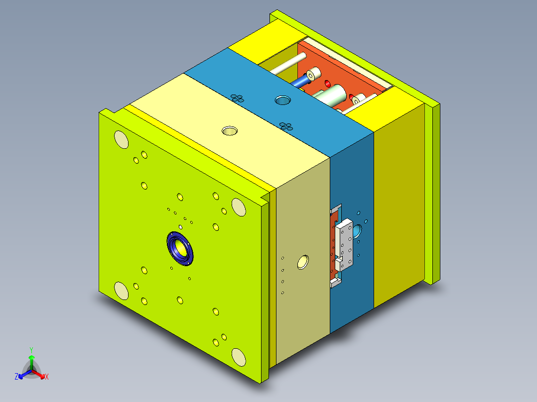 打印机外壳模具
