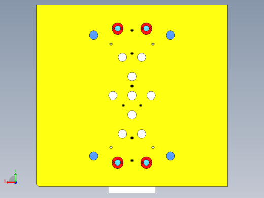 打印机外壳模具后视缩略图