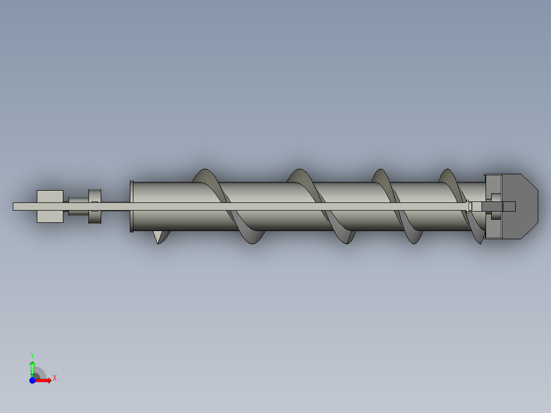 甘蔗收割机毕业设计前视图