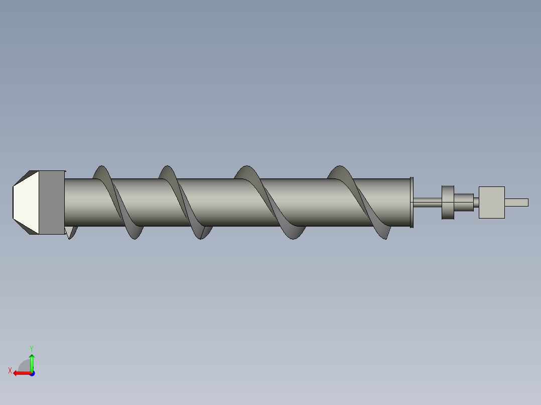 甘蔗收割机毕业设计后视图