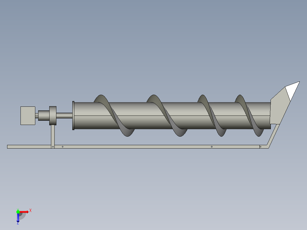 甘蔗收割机毕业设计俯视图