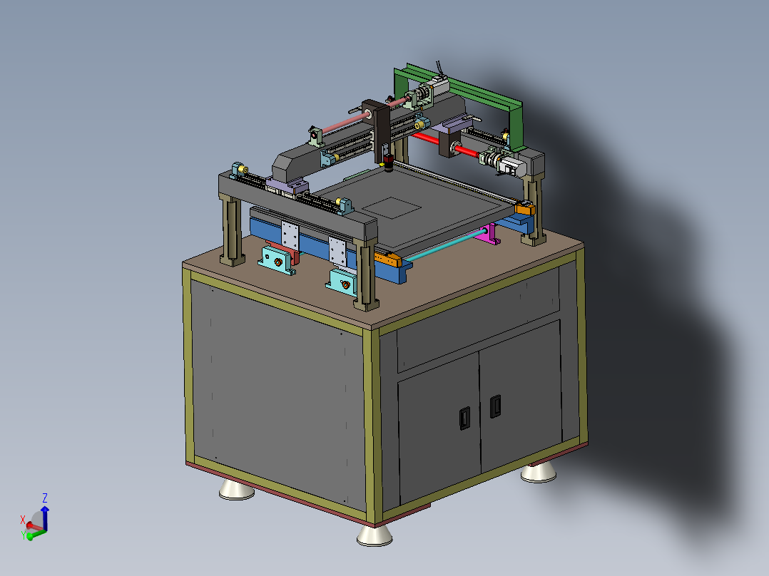 T697 三轴视觉检测机